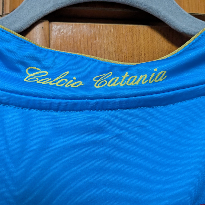 catania calcio legea 2007 2008 home jersey blue red