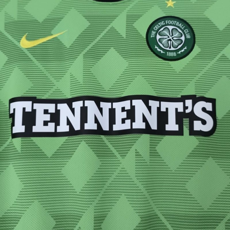 celtic glasgow away kit long sleeve nike 2010 2011 green