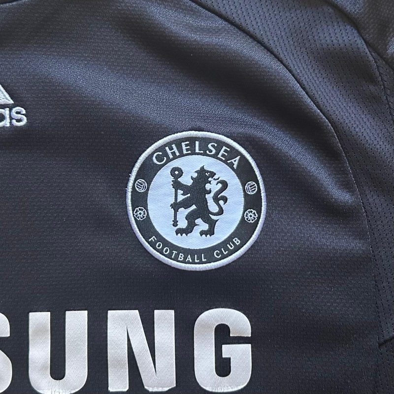 chelsea adidas away kit samsung 2008 2009 black