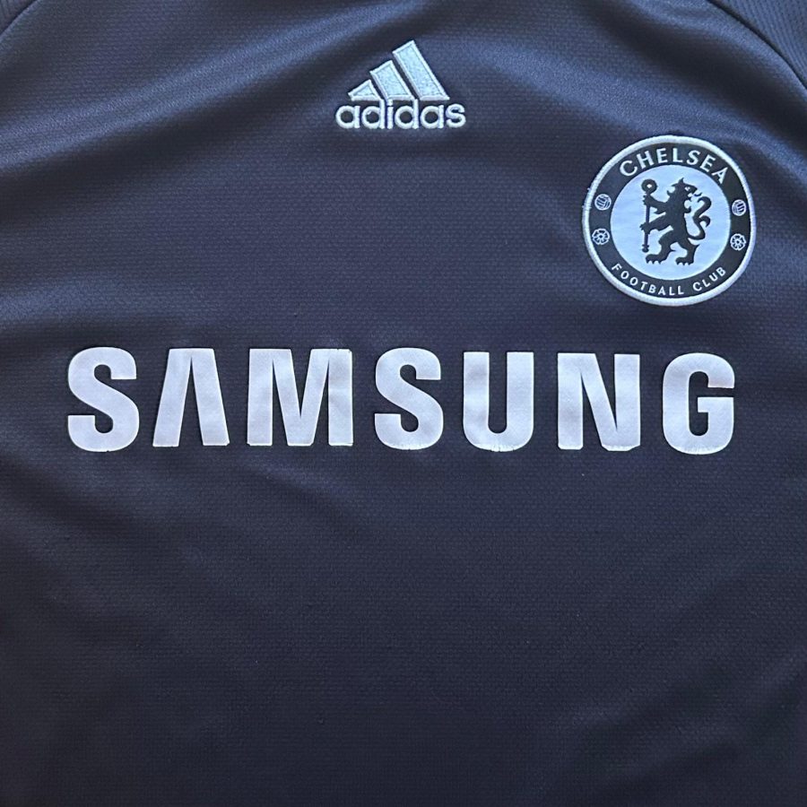 chelsea adidas away kit samsung 2008 2009 black