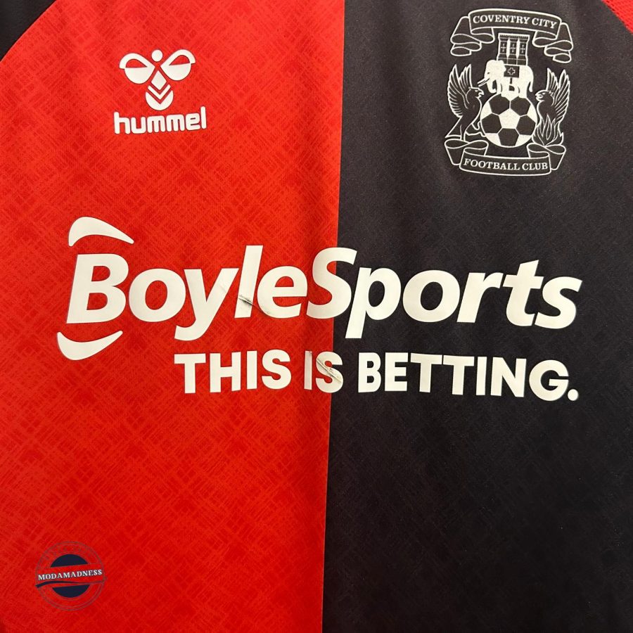 coventry city away kit 2020 2021 hummel red black