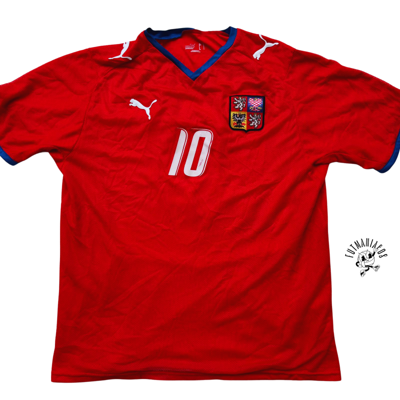 czech republic 2008 puma-home-jersey 734238 república checa