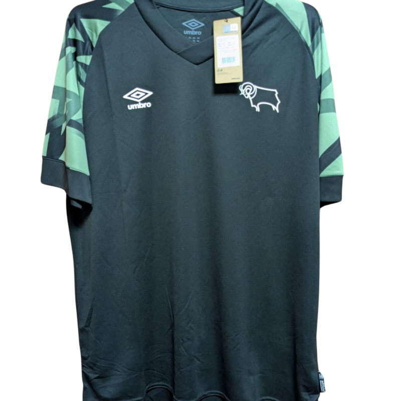 derby county away jersey 2022 2023 black umbro