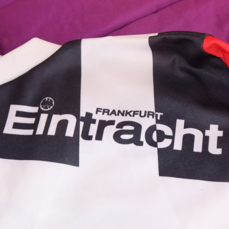eintracht frankfurt home 1991 1992 1993 puma red black