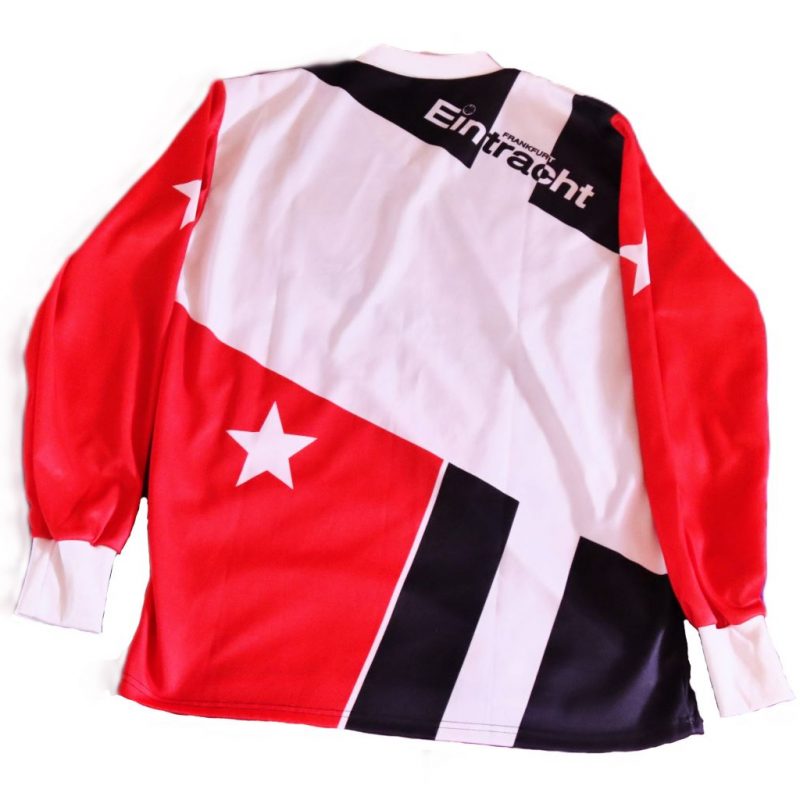 eintracht frankfurt home 1991 1992 1993 puma red black