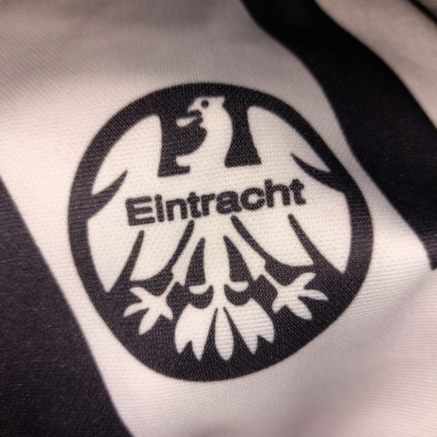 eintracht frankfurt home 1991 1992 1993 puma red black