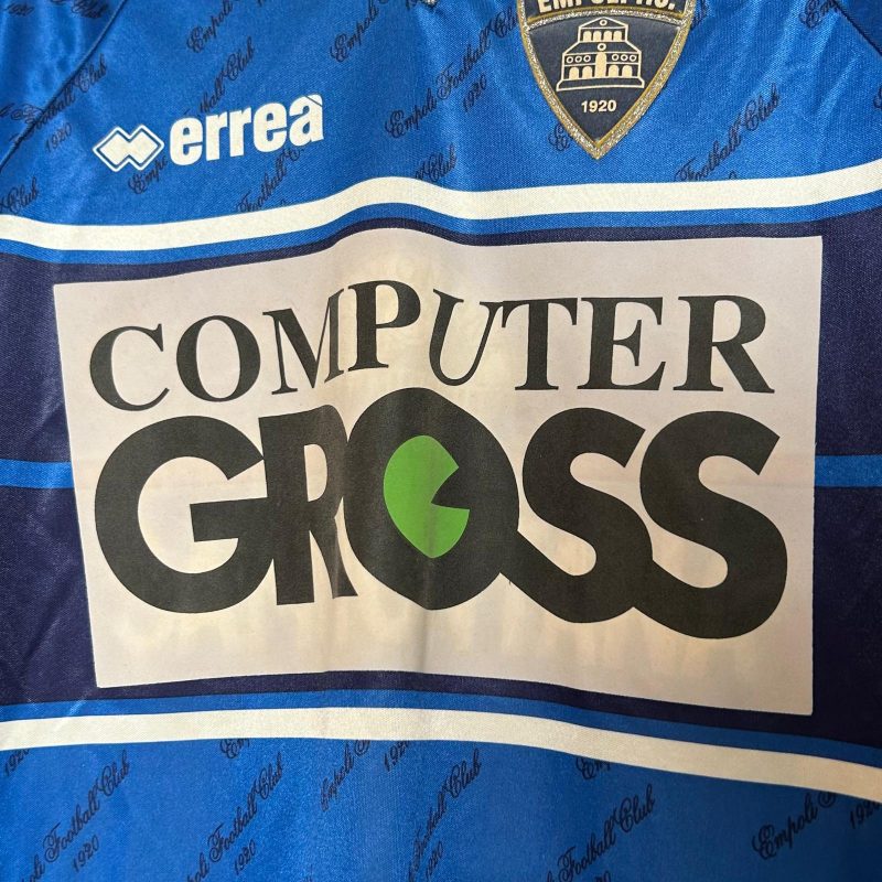 empoli errea home jersey 1999 2000 blue