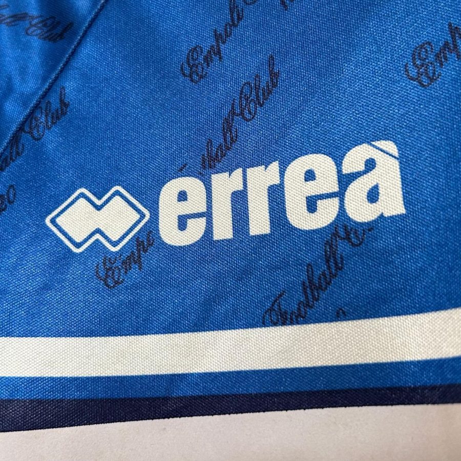 empoli errea home jersey 1999 2000 blue