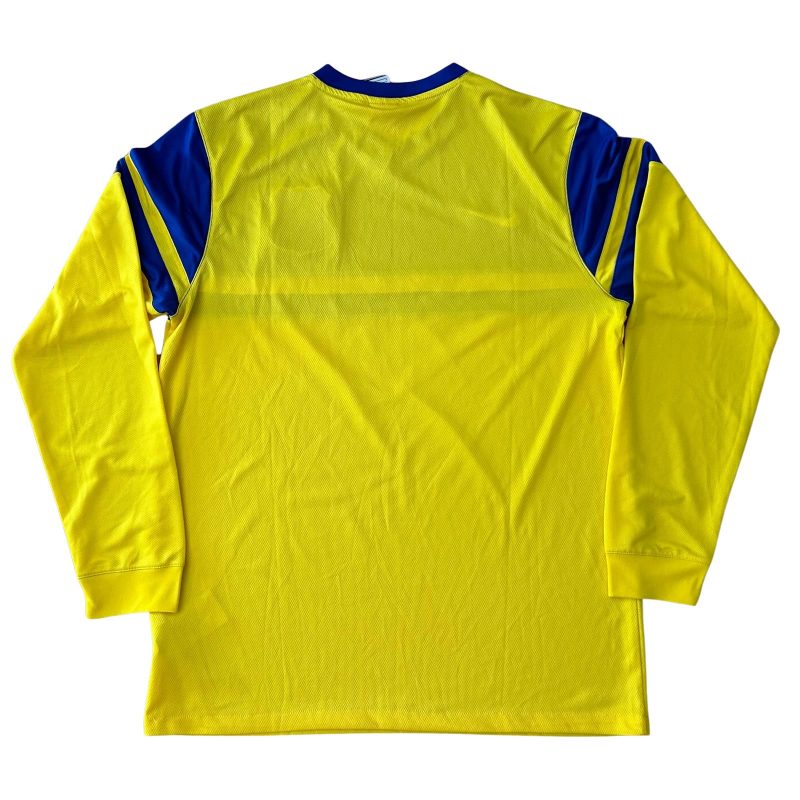 everton away kit nike 2013-2014 long sleeved yellow blue
