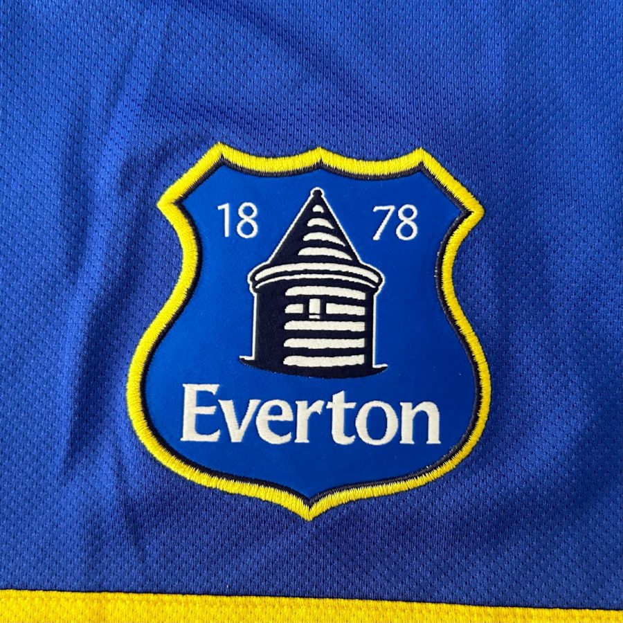 everton away kit nike 2013-2014 long sleeved yellow blue