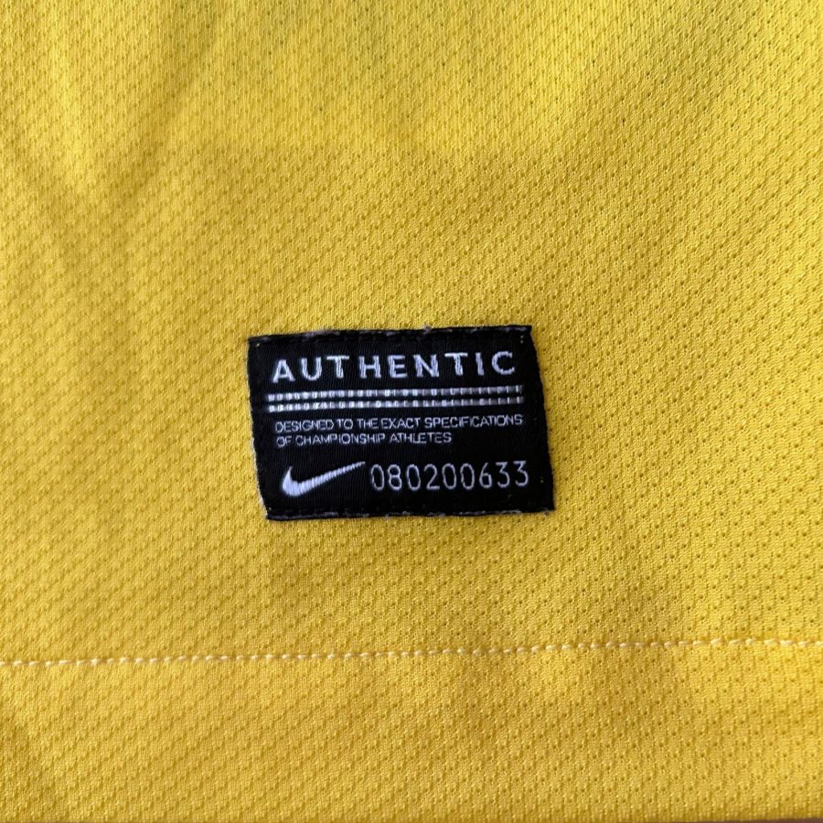 everton away kit nike 2013-2014 long sleeved yellow blue