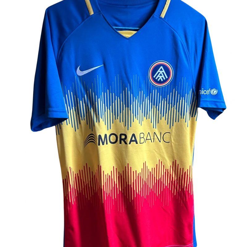 fc andorra nike home jersey 2021 2023 blue yellow red