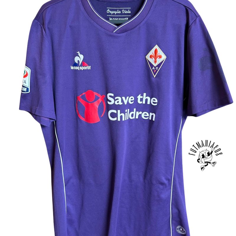 fiorentina home jersey le coq sportif 2015 2016 purple bernardeschi