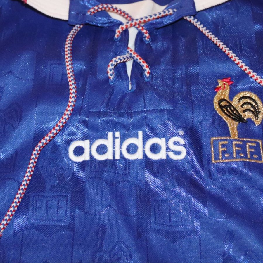 france 1996 home adidas blue