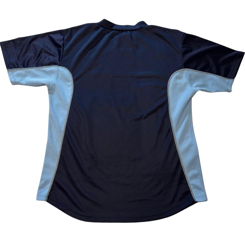 sc freiburg jako away jersey 2002 2003 2004 blue navy