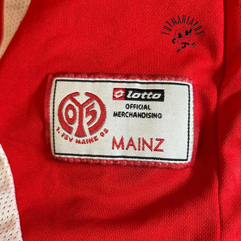fsv mainz lotto home jersey 2007 2008 red