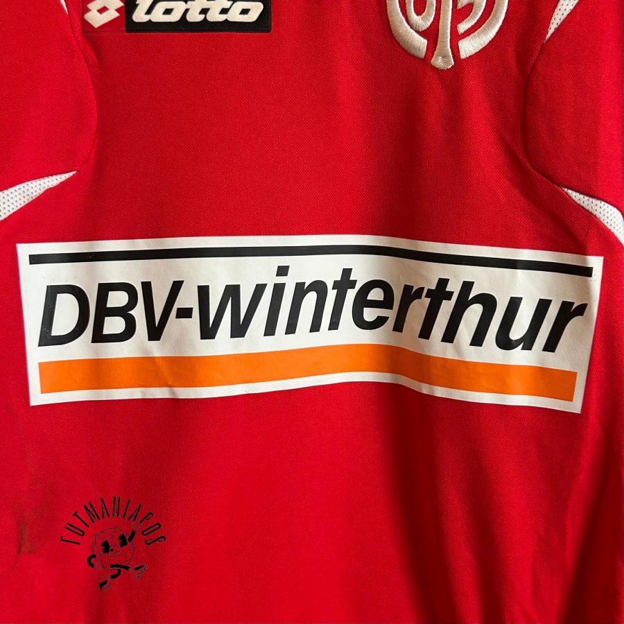 fsv mainz lotto home jersey 2007 2008 red