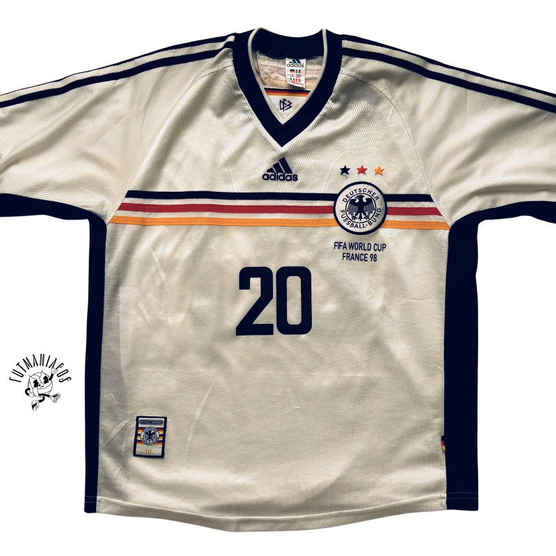 germany adidas home jersey 1998 alemania