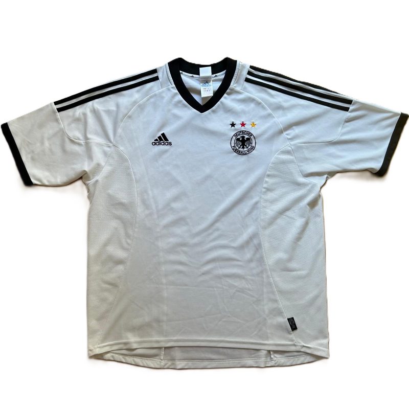 germany adidas home kit 2002 2004 deutschland white