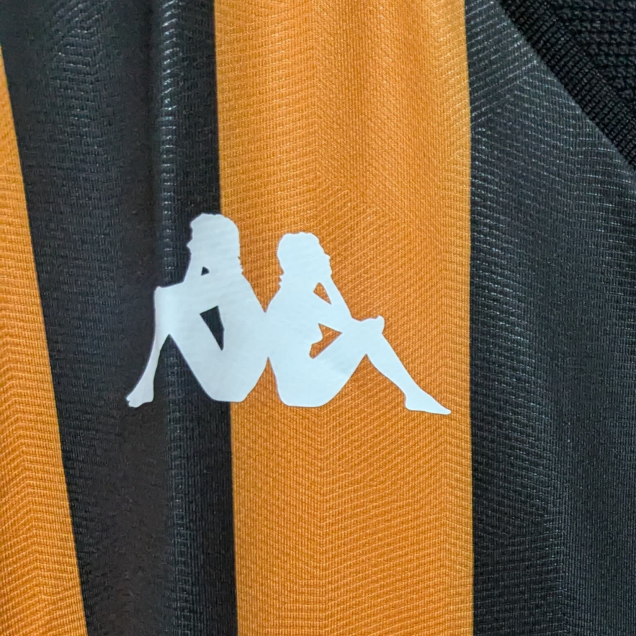 hull city kappa home jersey 2024 2025 orange black