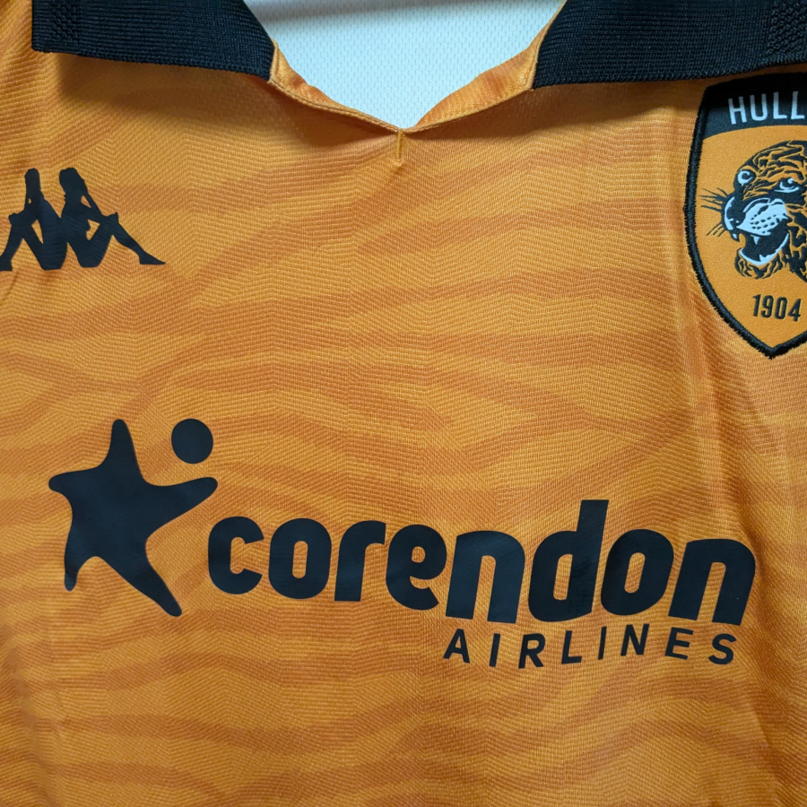 hull city kappa third jersey 2024 2025 orange