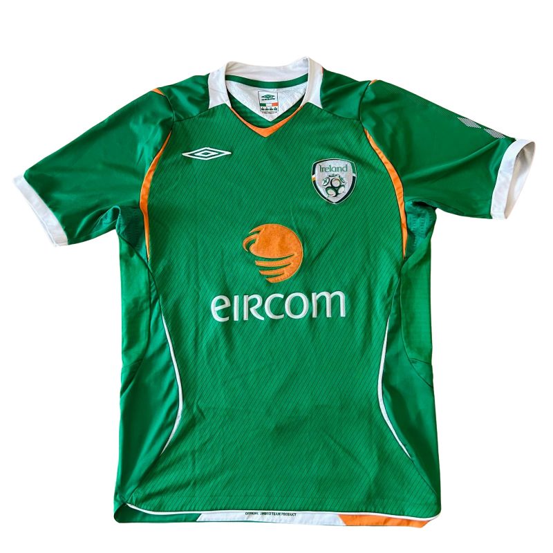 ireland home kit umbro 2008 green