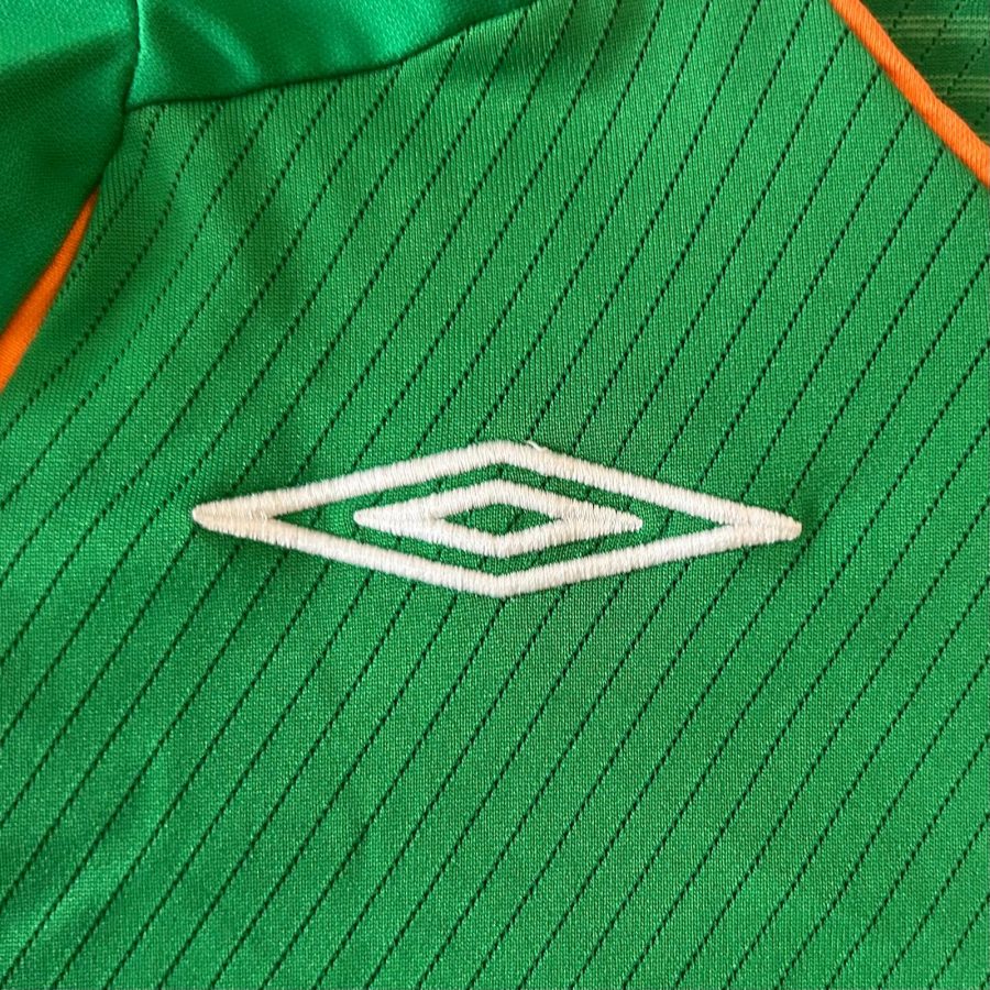 ireland home kit umbro 2008 green