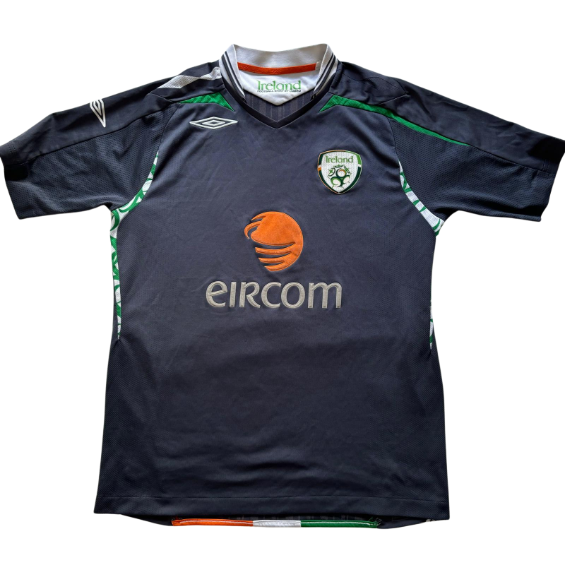 ireland umbro third jersey irlanda eircom 2006 2007 2008 grey