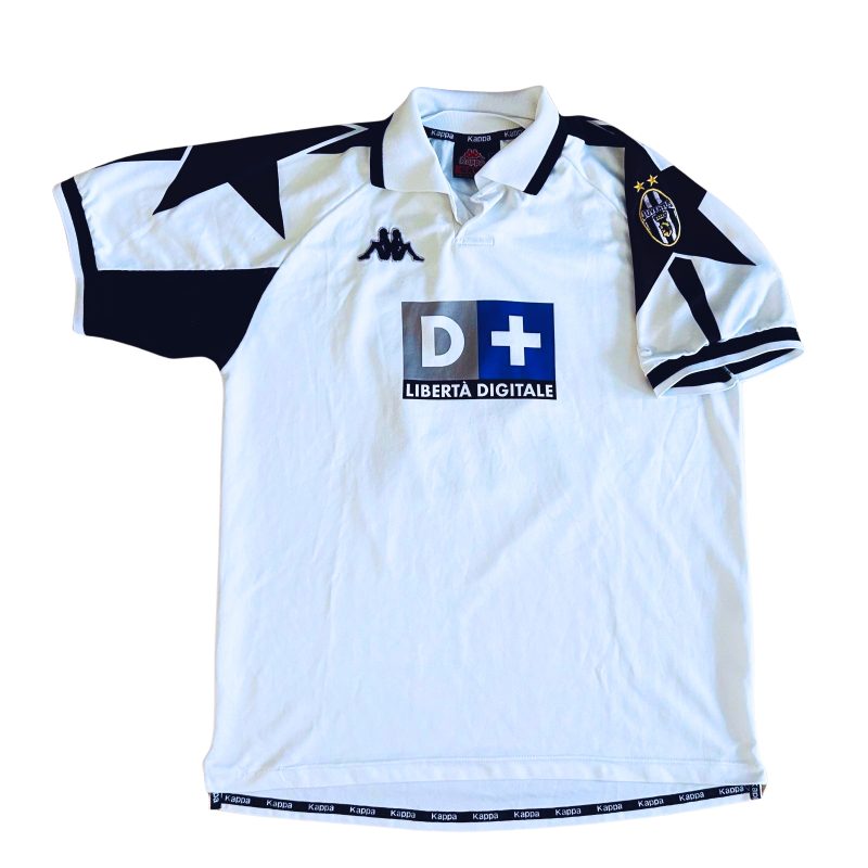 juventus kappa away jersey 1998 1999 white