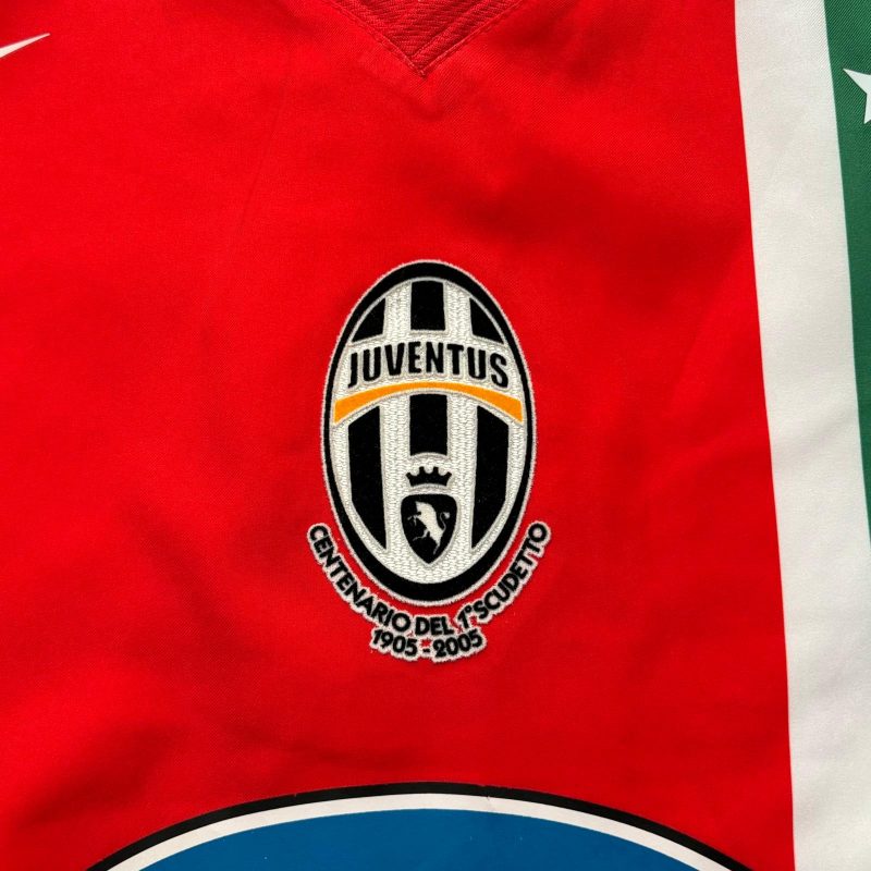 juventus nike away jersey 2005 2006 red