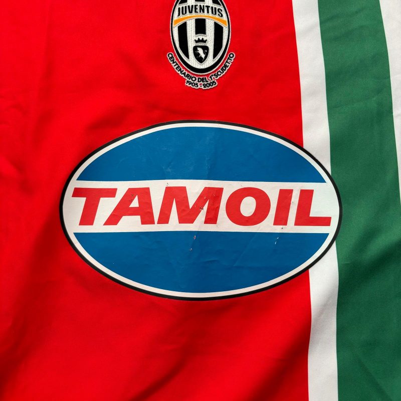 juventus nike away jersey 2005 2006 red