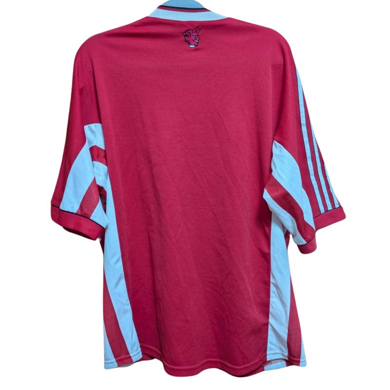 kaiserslautern adidas home jersey 1998 1999 red