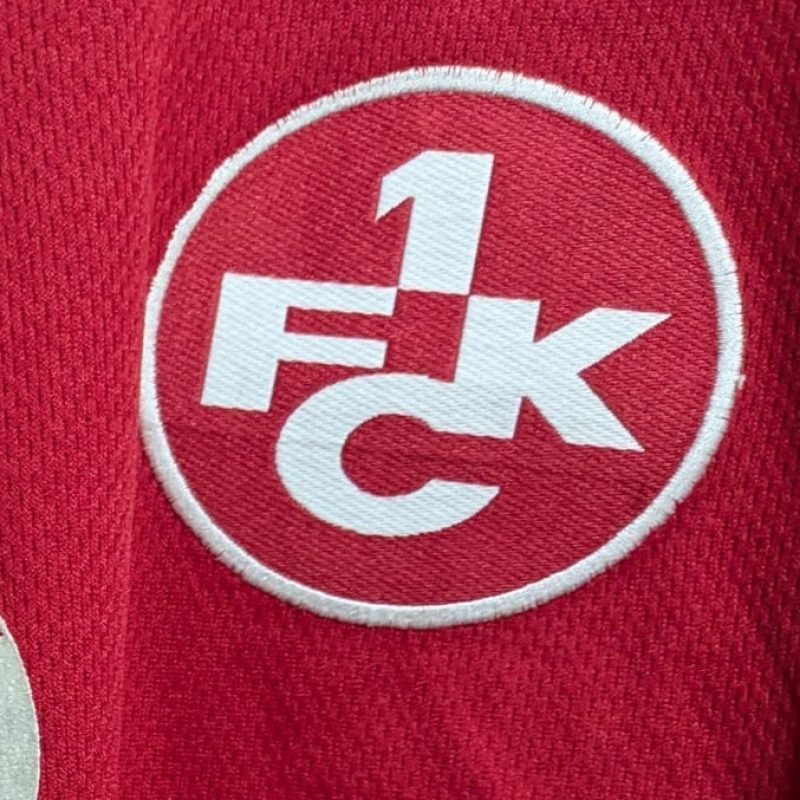 kaiserslautern adidas home jersey 1998 1999 red