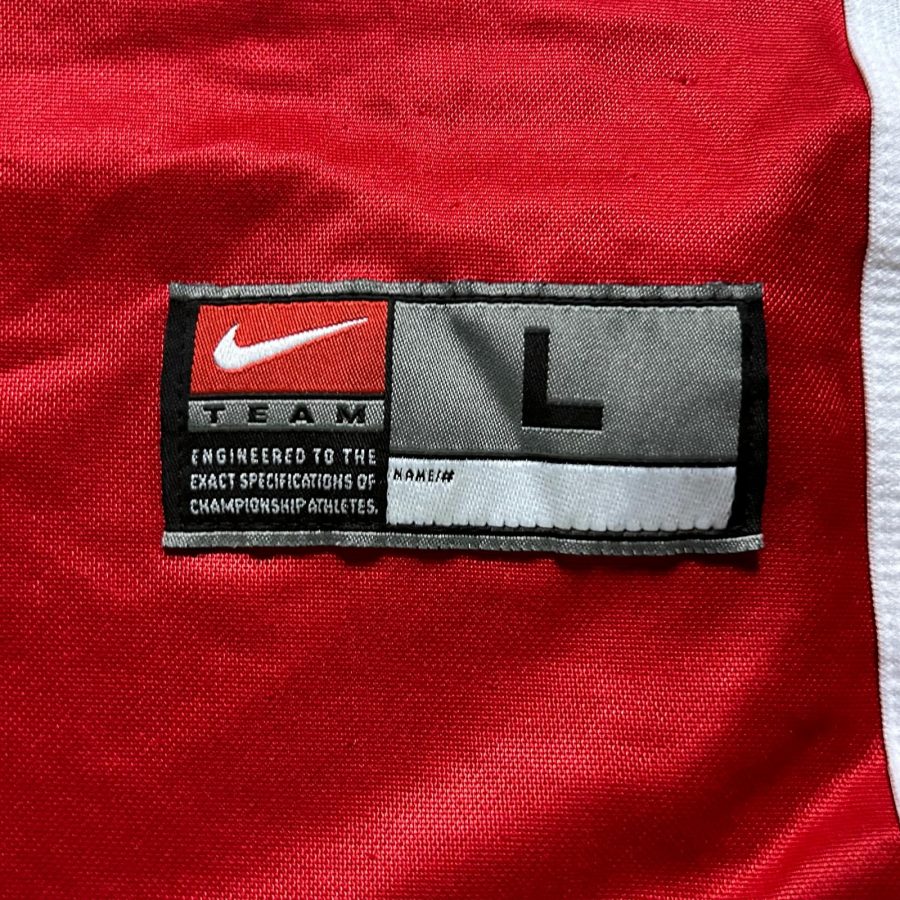 kaiserslautern nike home jersey 1999 2000 red