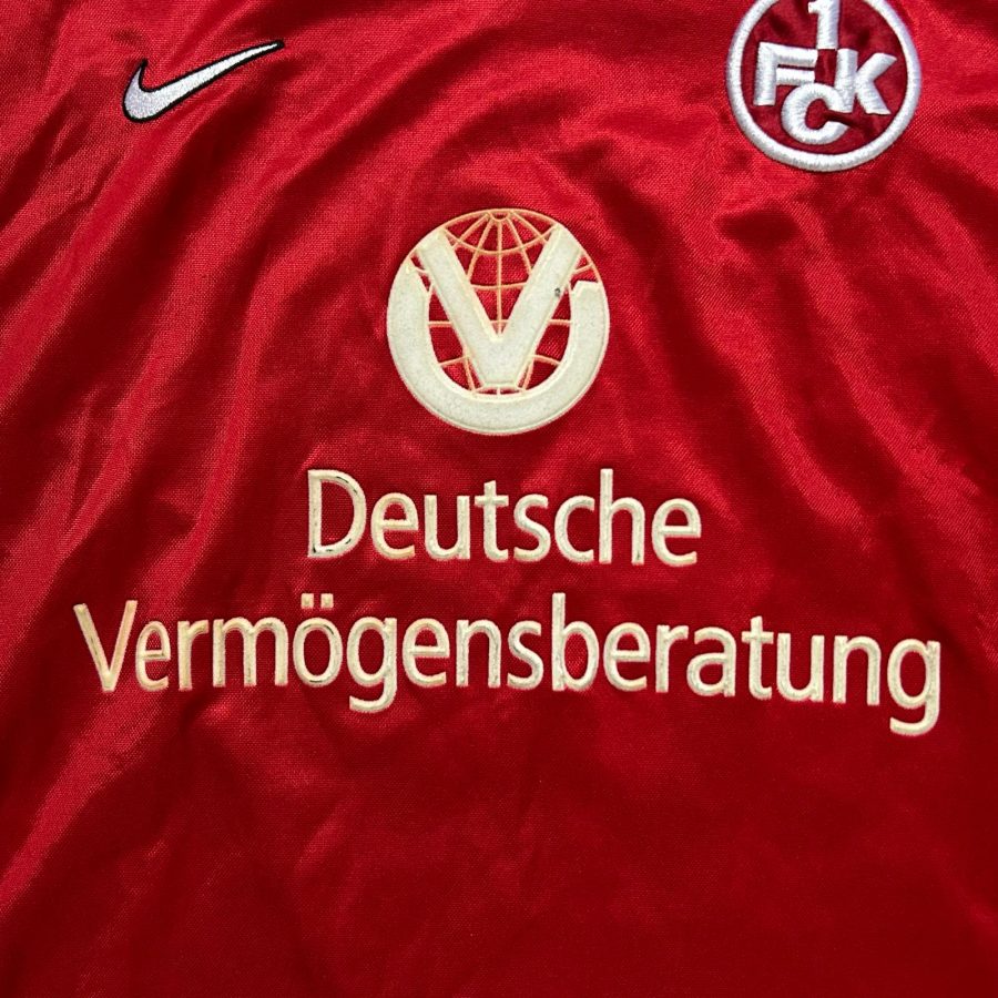 kaiserslautern nike home jersey 1999 2000 red
