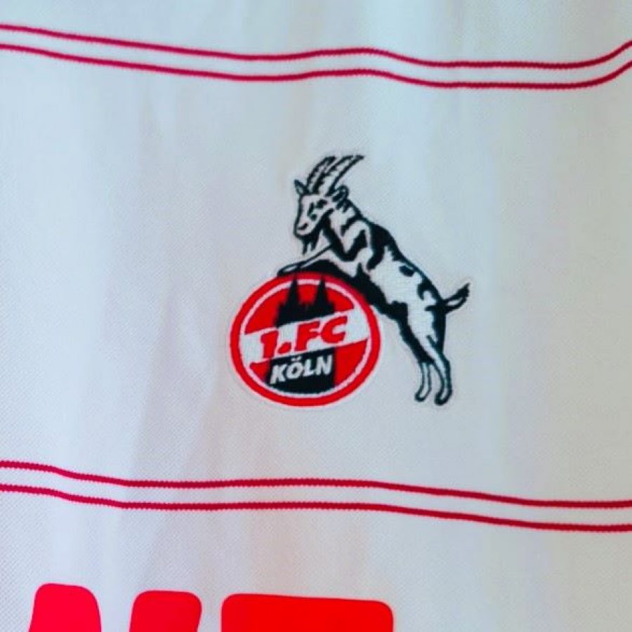 koln home 2021 2022 uhlsport white red