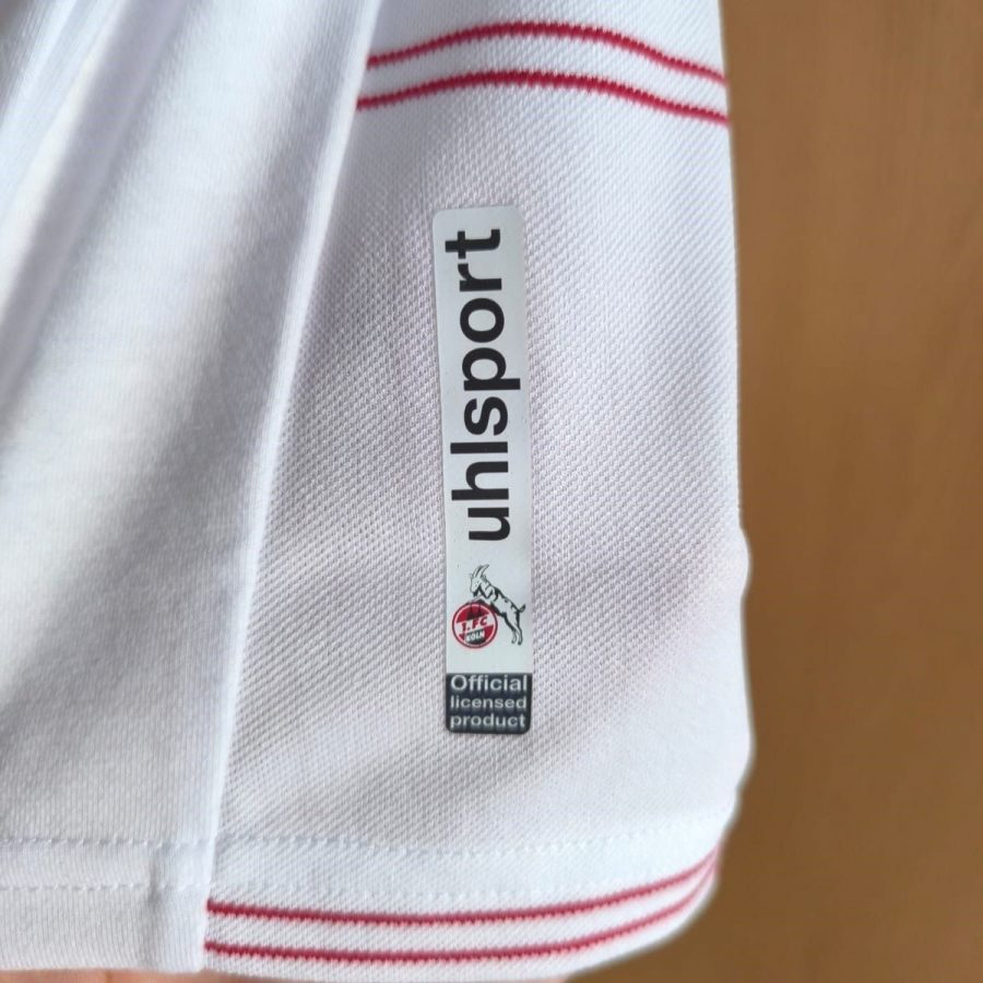 koln home 2021 2022 uhlsport white red