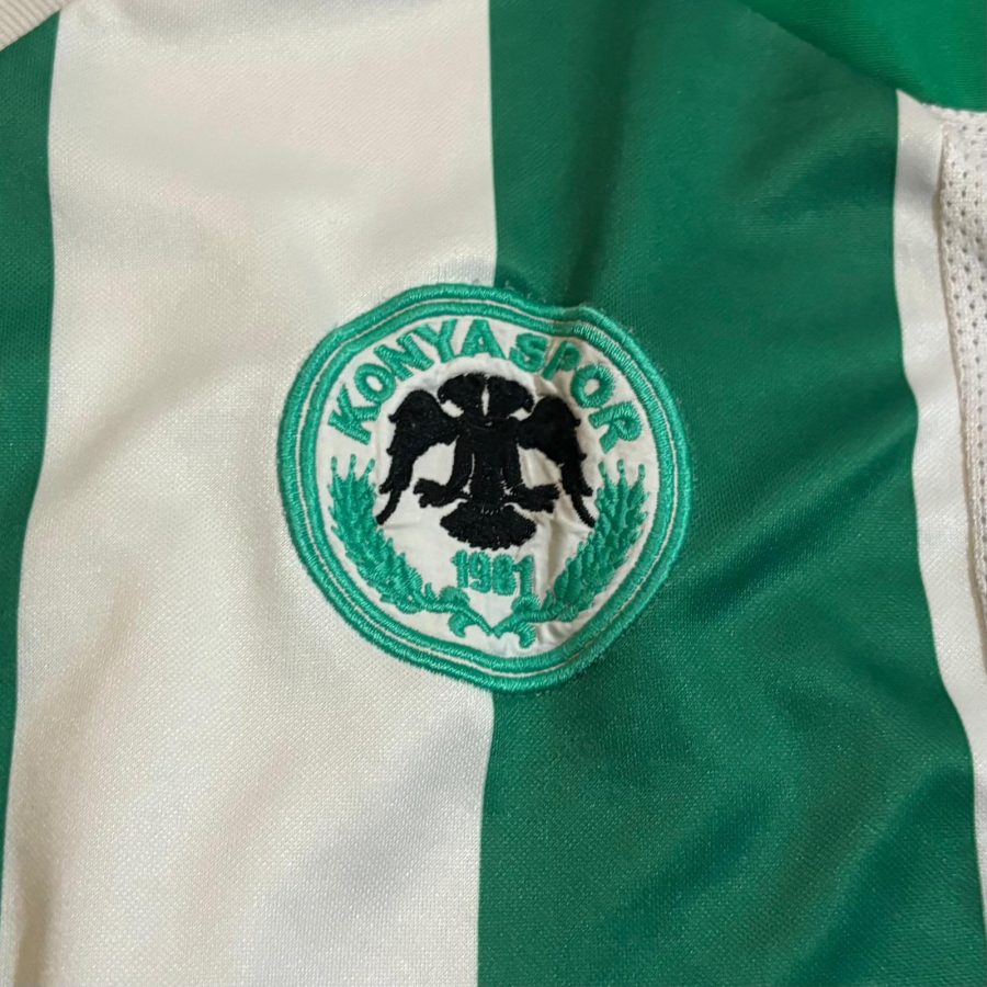 konyaspor lotto home jersey 2005 2006 green white
