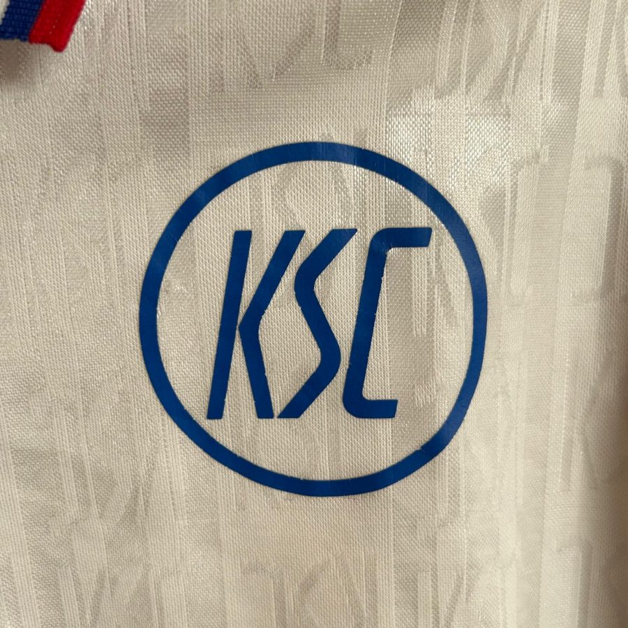 ksc karlsruher adidas home jersey 1995 1996 white