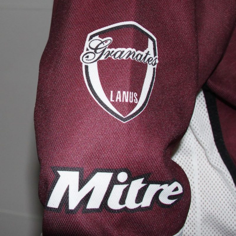 lanus mitre 2004 2005 home burgundy