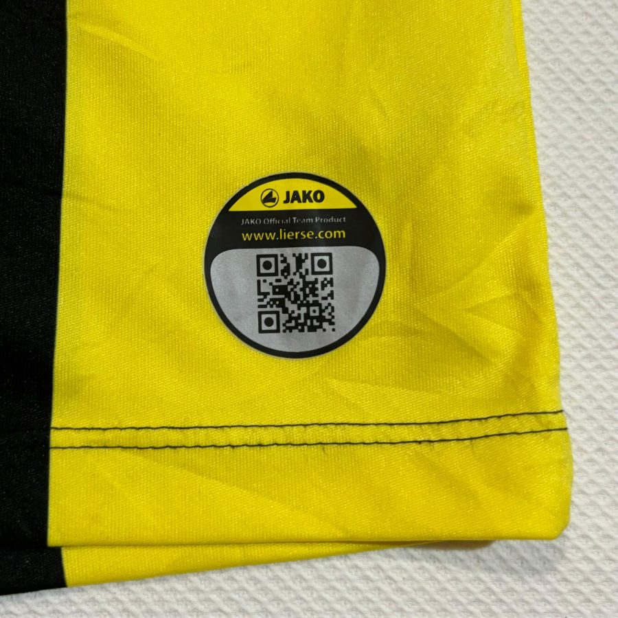 lierse jako home jersey 2014 2015 yellow black
