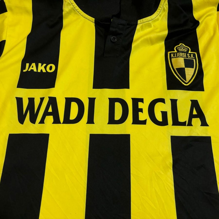 lierse jako home jersey 2014 2015 yellow black