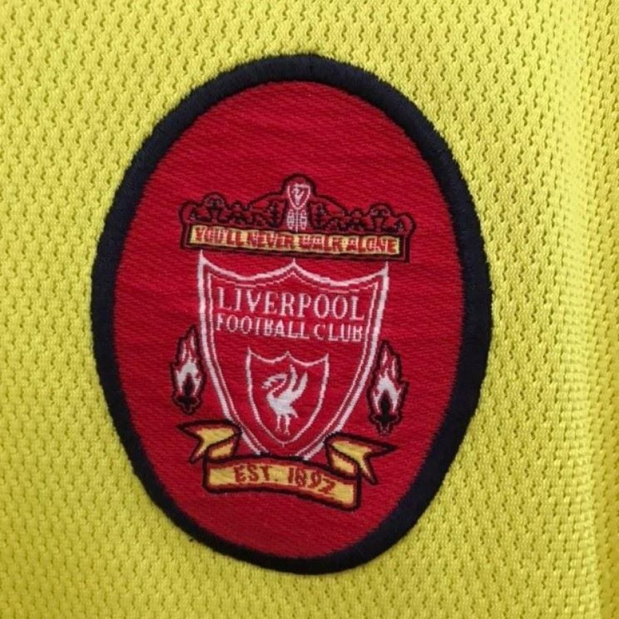 liverpool away third reebok 1997 1999 yellow carlsberg