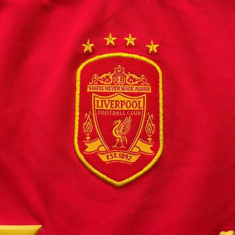 liverpool home jersey ucl uefa reebok 2001 2003 red