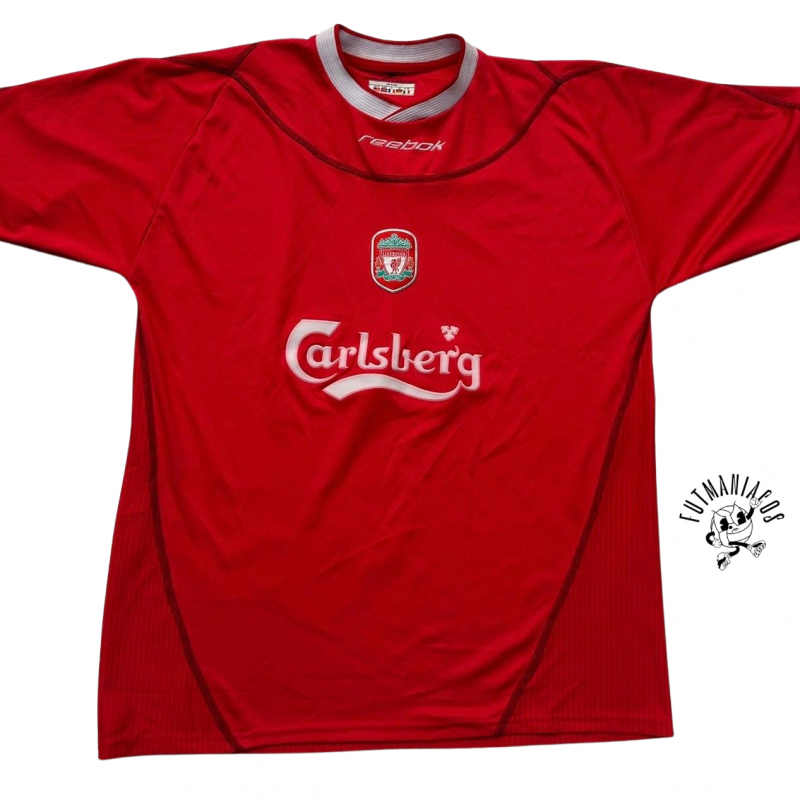 liverpool reebok home jersey 2002 2004 red
