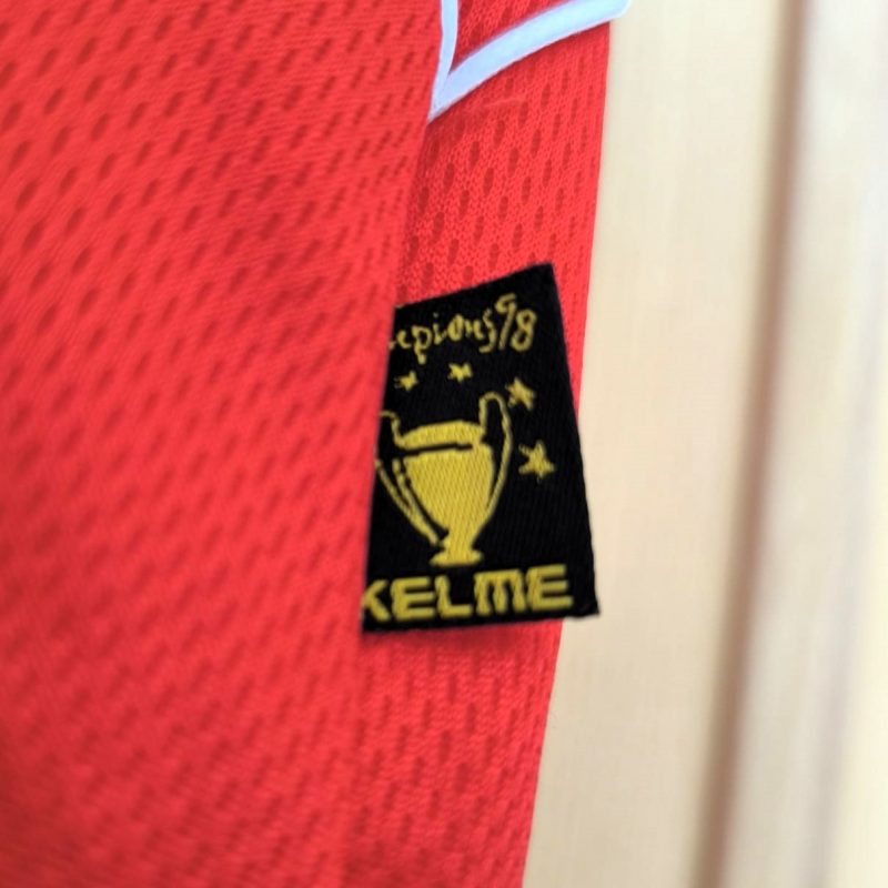 mallorca kelme home kit 1997 1998 1999 front red