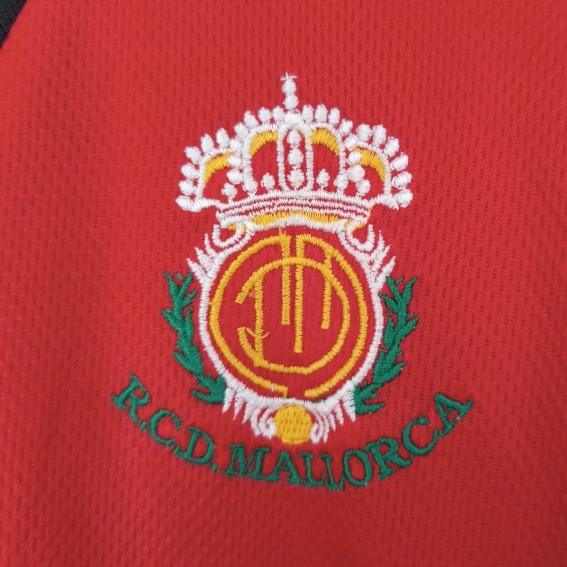 mallorca kelme home kit 1997 1998 1999 front red