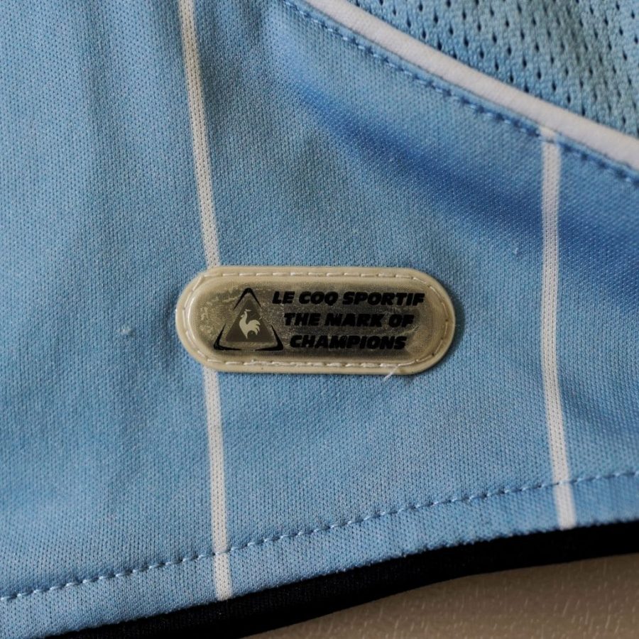 manchester city 2007 2008 le coq sportif thomas cook blue