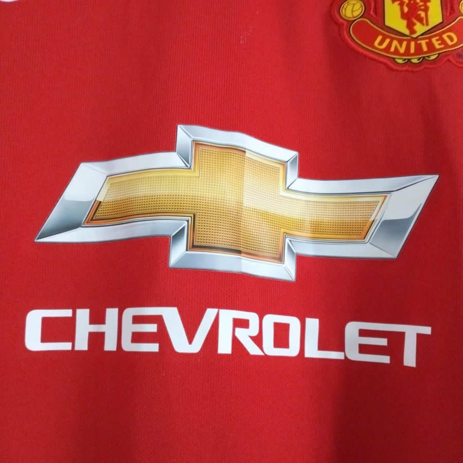 manchester united home kit nike 2014 2015 red chevrolet