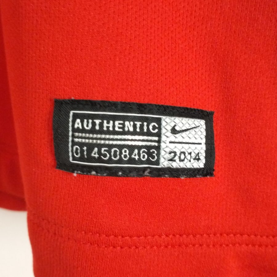manchester united home kit nike 2014 2015 red chevrolet